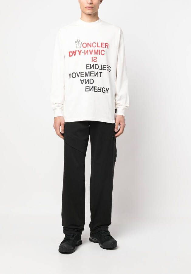 Moncler Straight broek Zwart
