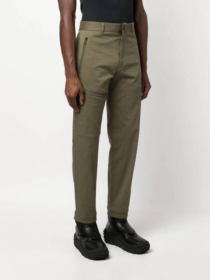 Moncler Broek met logopatch Groen