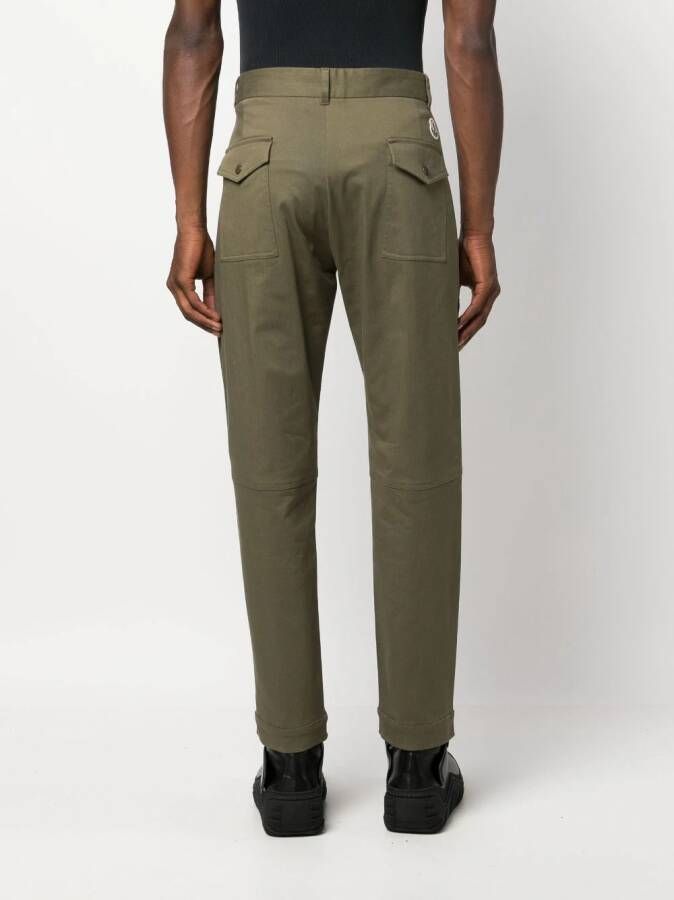 Moncler Broek met logopatch Groen