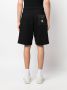 Moncler Trainingsshorts met geborduurd logo Zwart - Thumbnail 4