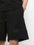 Moncler Trainingsshorts met geborduurd logo Zwart - Thumbnail 5