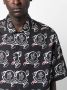 Moncler Bowlingshirt met logoprint Zwart - Thumbnail 5