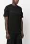 Moncler T-shirt met logoprint Zwart - Thumbnail 3