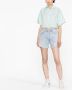 Moncler Blouse met logoprint Blauw - Thumbnail 2