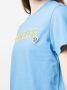 Moncler T-shirt met logoprint Blauw - Thumbnail 5