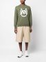 Moncler Sweater met logoprint Groen - Thumbnail 2