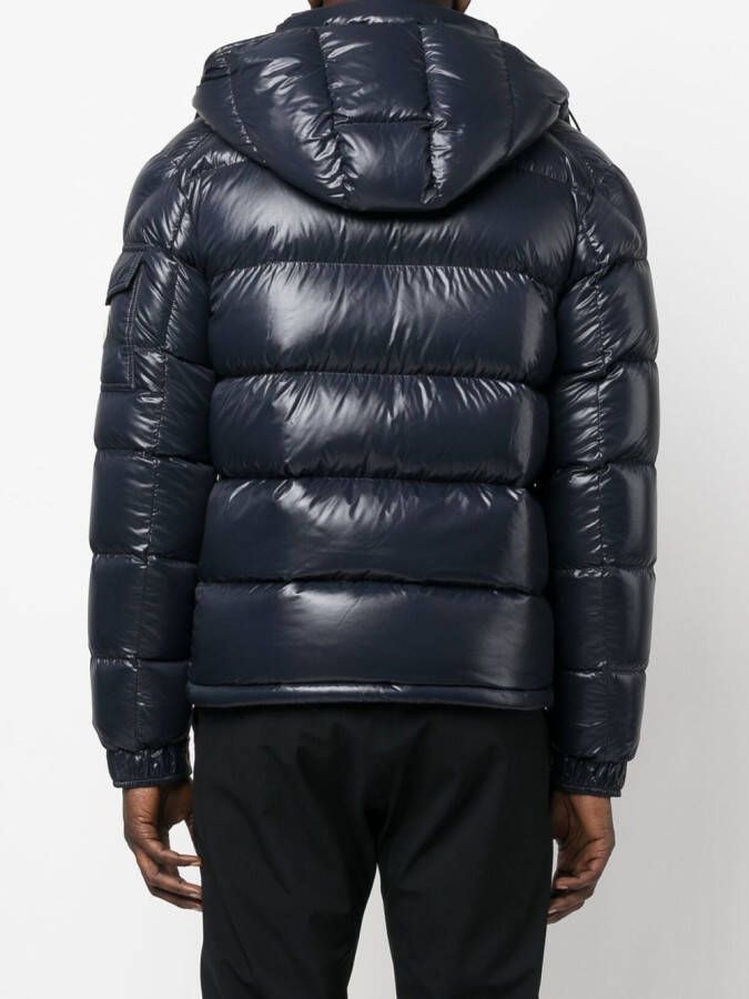 Moncler Gewatteerd jack Blauw