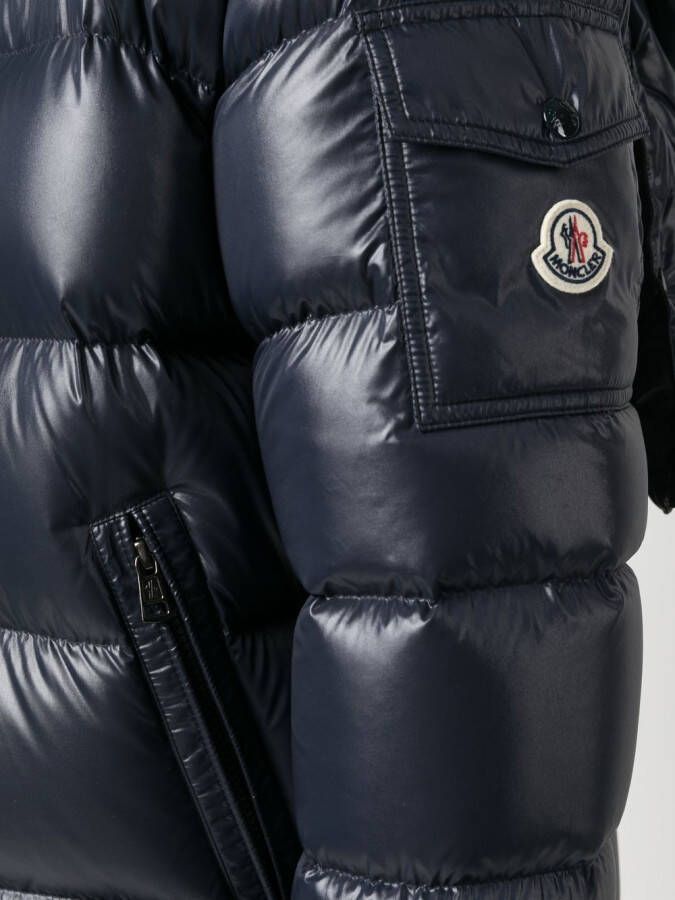 Moncler Gewatteerd jack Blauw