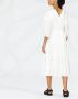 Moncler Midi-jurk met ceintuur Wit - Thumbnail 4