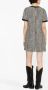 Moncler Mini-jurk met pied-de-poule print Wit - Thumbnail 3