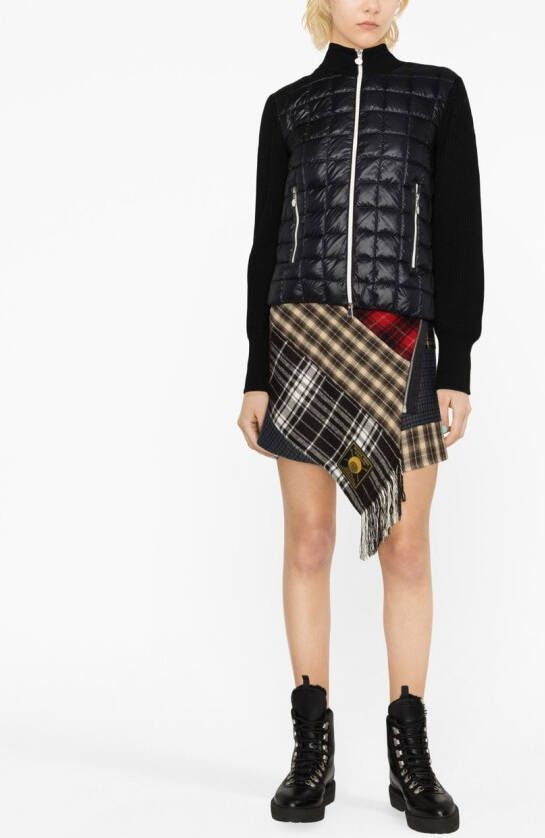 Moncler Vest met rits Zwart