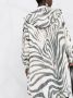 Moncler Parka met zebraprint Beige - Thumbnail 3