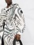 Moncler Parka met zebraprint Beige - Thumbnail 5