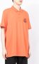 Moncler Poloshirt met geborduurd logo Oranje - Thumbnail 3