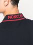 Moncler Poloshirt met logo kraag Blauw - Thumbnail 5