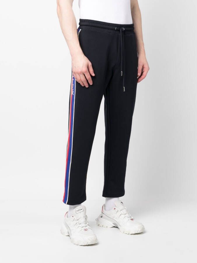 Moncler Trainingsbroek met logopatch Blauw