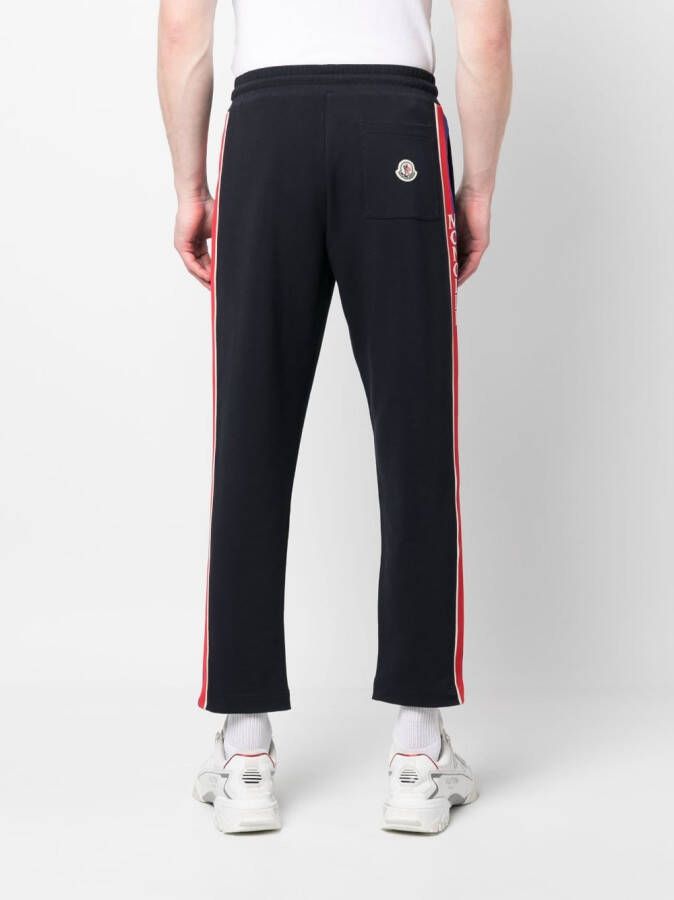 Moncler Trainingsbroek met logopatch Blauw