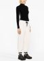Moncler Ribgebreide wollen trui Zwart - Thumbnail 2