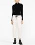 Moncler Ribgebreide wollen trui Zwart - Thumbnail 4