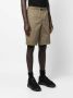Moncler Shorts met elastische tailleband Groen - Thumbnail 3