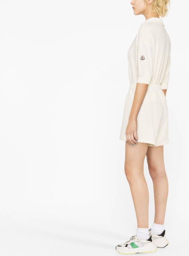 Moncler Shorts met logopatch Beige