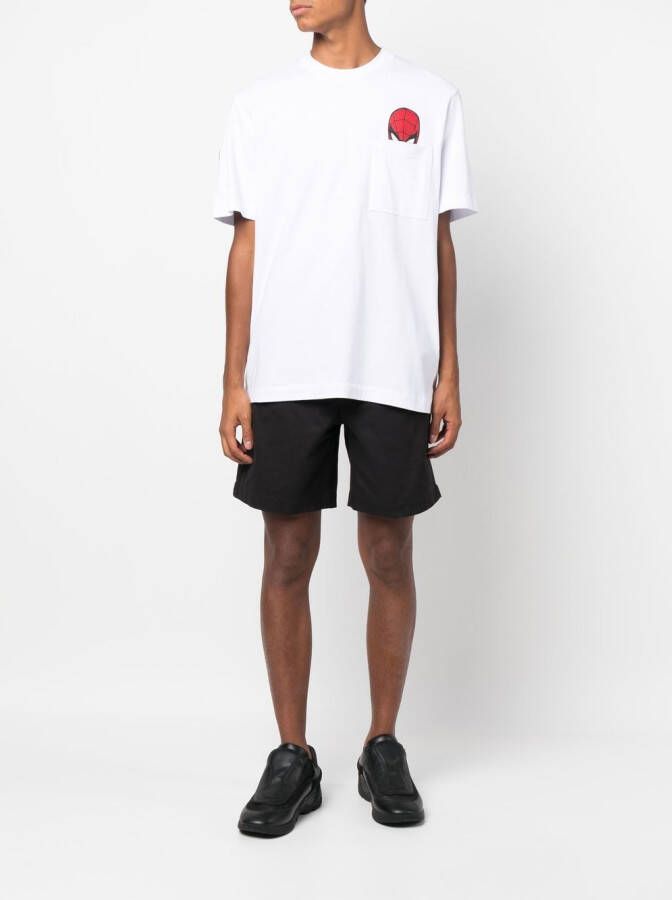 Moncler Shorts met trekkoordtaille Zwart