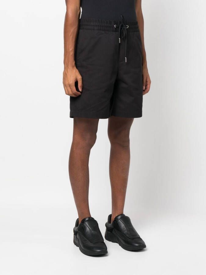 Moncler Shorts met trekkoordtaille Zwart