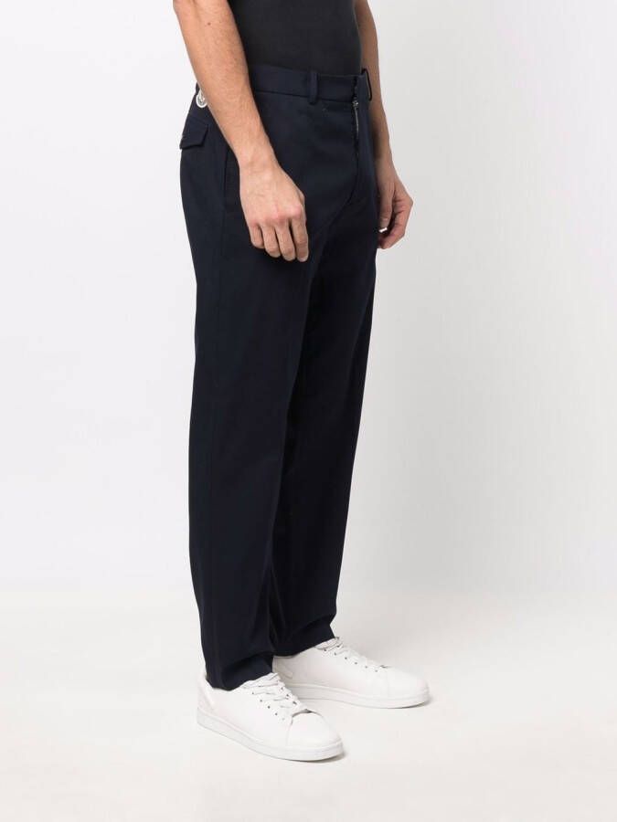 Moncler Straight broek Blauw