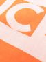 Moncler Strandlaken met logoprint Oranje - Thumbnail 2