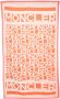 Moncler Strandlaken met logoprint Oranje - Thumbnail 3