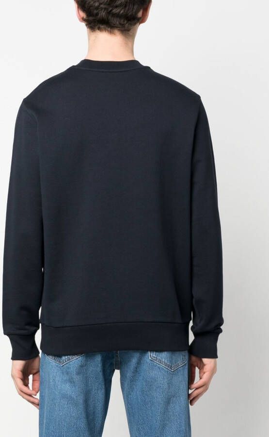 Moncler Sweater met logopatch Blauw