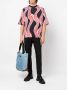 Moncler T-shirt met abstracte print Zwart - Thumbnail 2