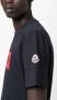 Moncler T-shirt met logoprint Blauw - Thumbnail 5