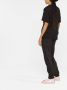 Moncler T-shirt met logoprint Zwart - Thumbnail 3