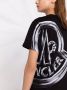 Moncler T-shirt met logoprint Zwart - Thumbnail 3
