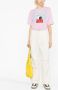 Moncler T-shirt met print Roze - Thumbnail 2