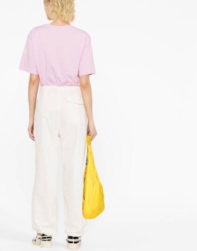 Moncler T-shirt met print Roze