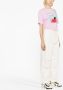 Moncler T-shirt met print Roze - Thumbnail 4
