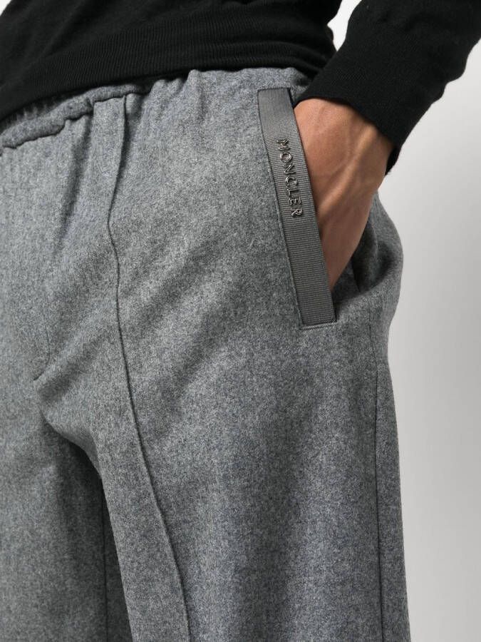 Moncler Trainingsbroek met toelopende pijpen Grijs