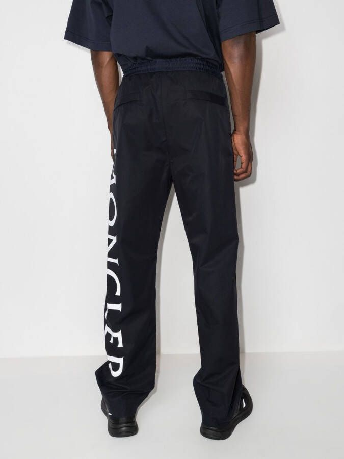 Moncler Trainingsbroek met logoprint Blauw