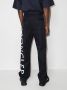 Moncler Trainingsbroek met logoprint Blauw - Thumbnail 3