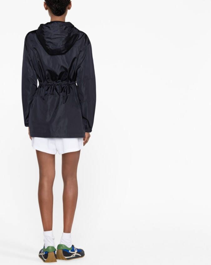 Moncler Parka met capuchon Blauw