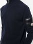 Moncler Vest met logopatch Blauw - Thumbnail 5