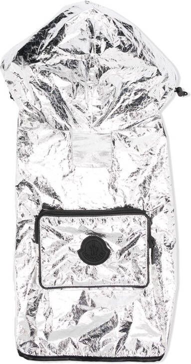 Moncler Jack met capuchon Zilver