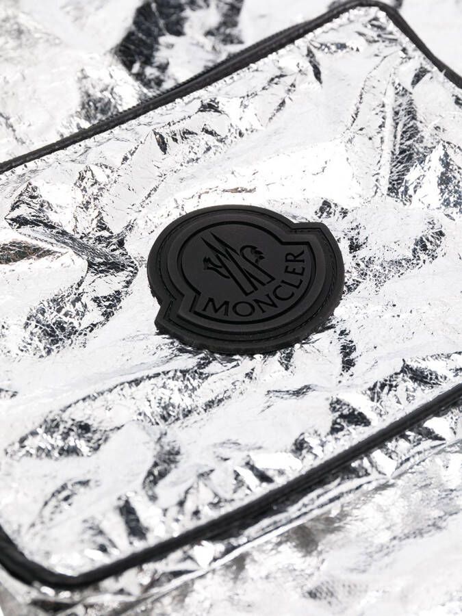 Moncler Jack met capuchon Zilver