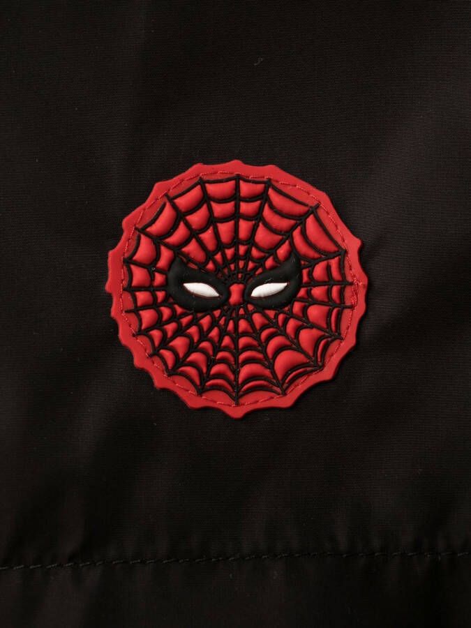 Moncler Zwembroek met logopatch Zwart