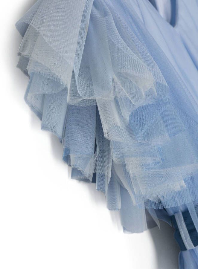 Monnalisa Asymmetrische jurk Blauw