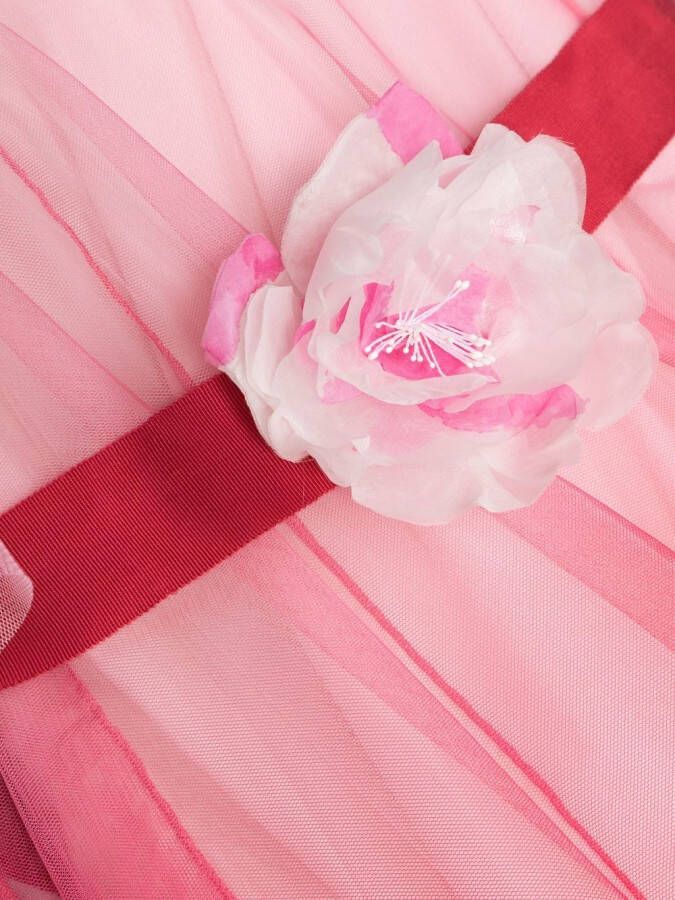 Monnalisa Asymmetrische jurk Roze