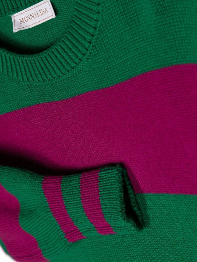 Monnalisa Cropped trui Groen