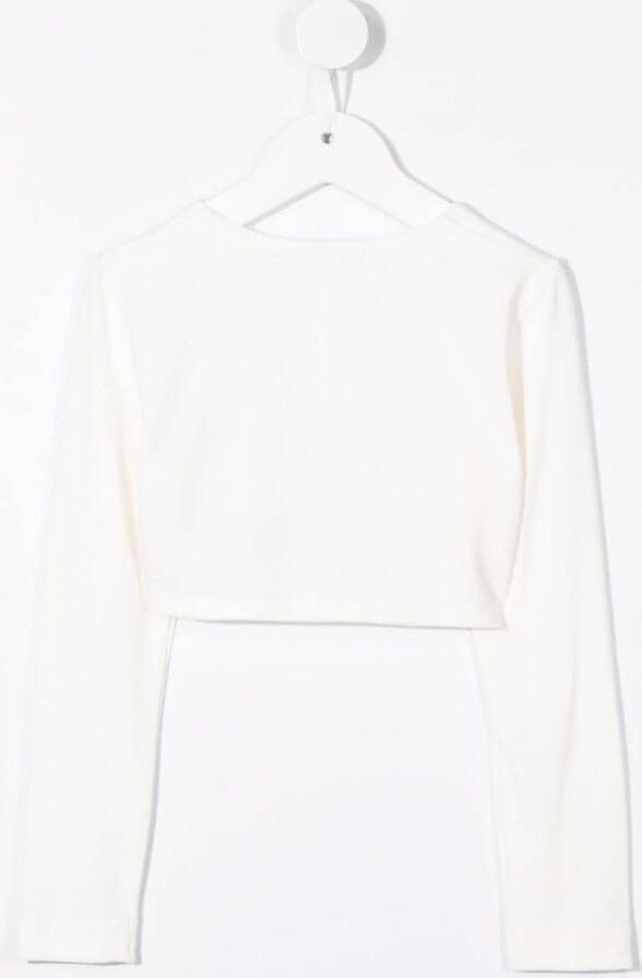 Monnalisa Cropped vest Wit
